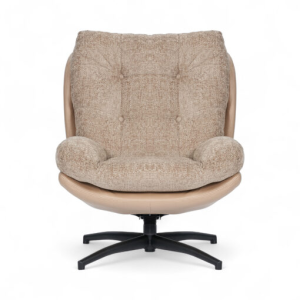 Kelcie Swivel Lounge Chair with Ottoman